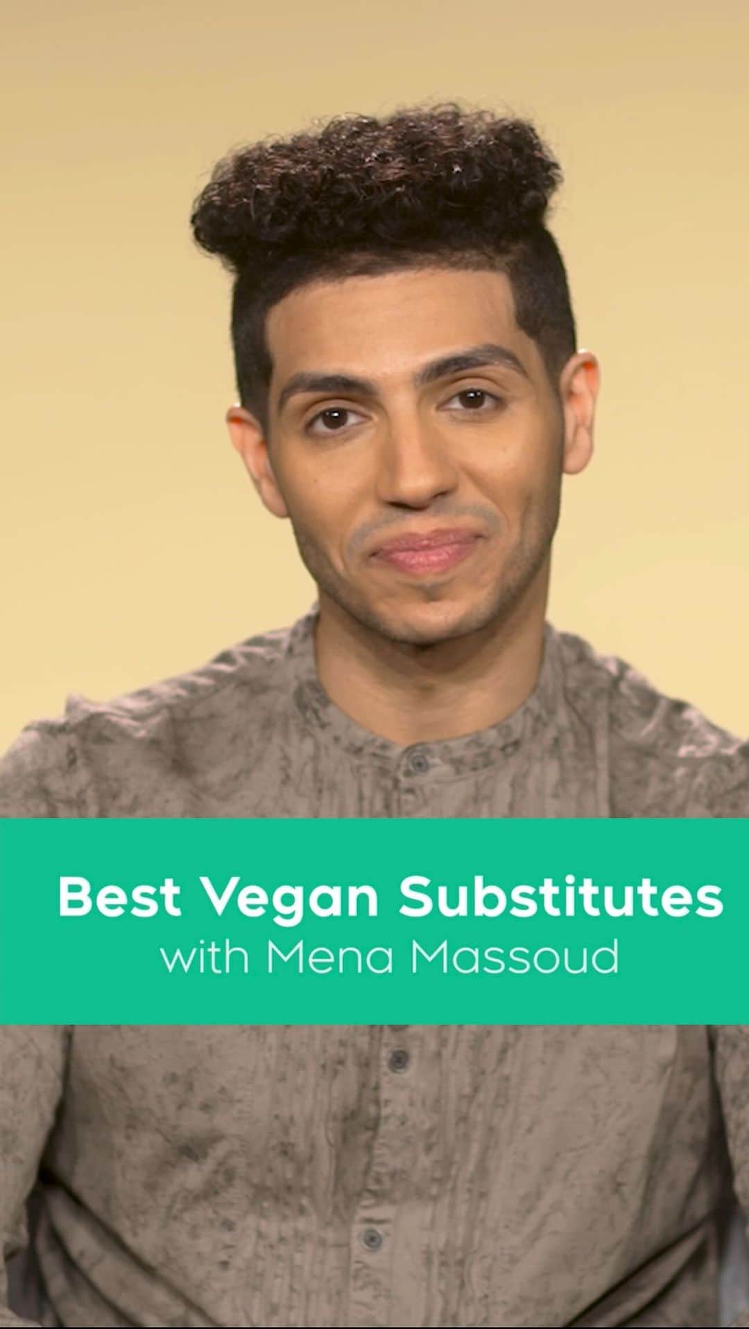 メナ・マスードのインスタグラム：「Best #Vegan Substitutes? Comment below 👇🏽」