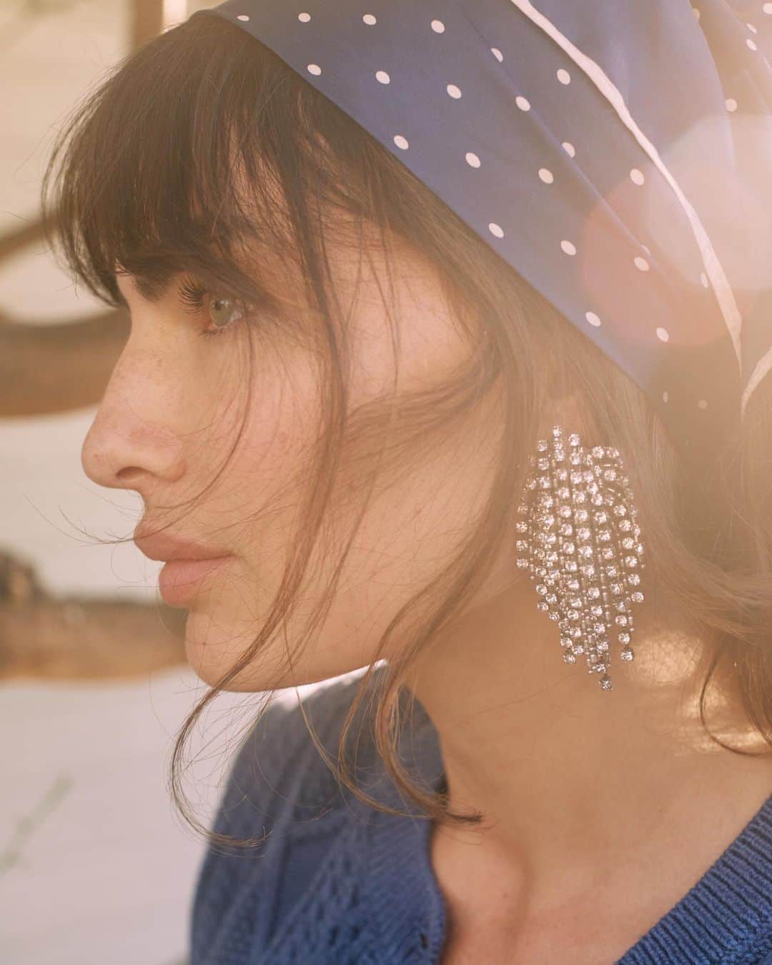 ダニジョーのインスタグラム：「Exciting news 💎 Our Cecile earrings are #backinstock」