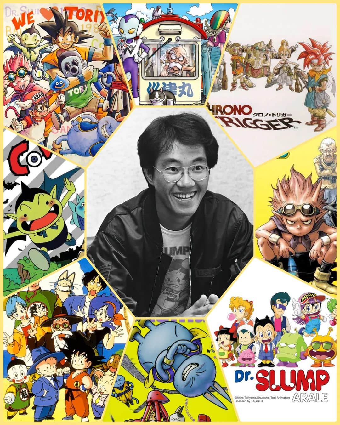 鳥山明（ファンアカウント）さんのインスタグラム写真 - (鳥山明（ファンアカウント）Instagram)「日本では4月5日。 ドラゴンボールの生みの親、鳥山明さんお誕生日おめでとうございます！ 彼は現在68歳です。  April 5th in Japan.  Happy birthday to Akira Toriyama, creator of Dragon Ball!  He is now 68 years old. #鳥山明   #ドラゴンボール  #ドラゴンボールZ  #ドラゴンボール超 #ドラゴンクエスト  #クロノトリガー #悟空 #ベジータ  #アニメ  #マンガ  #日本  #バードスタジオ #集英社 #Dbz #Dbs #Dragonball #Dragonballz #dragonballsupersuperhero」4月5日 0時56分 - akira.toriyama
