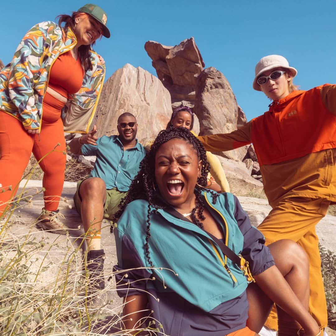 REIのインスタグラム：「Because the toughest part of the hike shouldn’t be shopping for it—introducing REI Co-op Trailmade, an XS–3X collection designed with member input so everybody feels good on the trail. Shop it all from the link in bio.」