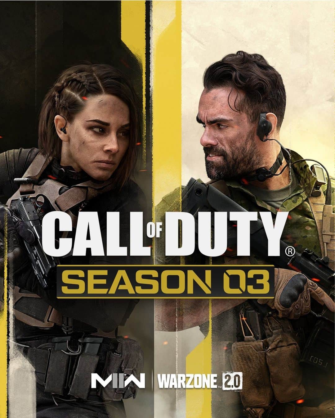 Call of Dutyのインスタグラム：「Which side are you on? #TeamValeria 🦂 or #TeamAlejandro 🐍   Out-play your competition in Call of Duty #Warzone2 and #MWII Season 03 on April 12.」