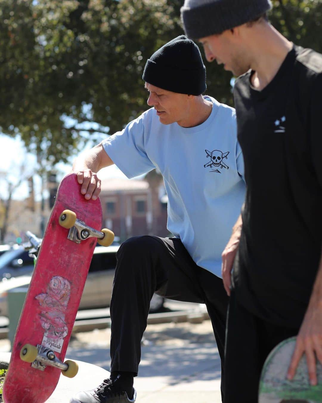 フォースターさんのインスタグラム写真 - (フォースターInstagram)「Cody & Rickk in the Street Pirate tee ☠️ the #LakaiFourstar collection is now available at skateshops and Lakai.com ⭐️⭐️⭐️⭐️  📸: @andymueller」4月5日 1時13分 - fourstarclothing