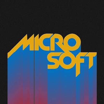 Microsoftのインスタグラム：「Put this on a t-shirt. 🤘 We’re celebrating our 48th birthday with a trip back to the 80s. Tap the ❤️ if you love this logo.」