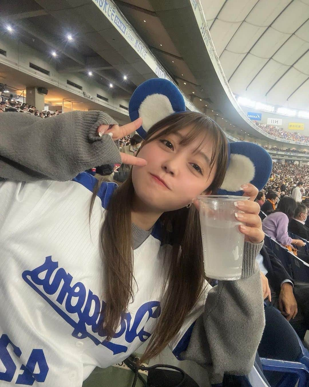 堤ゆきみさんのインスタグラム写真 - (堤ゆきみInstagram)「シーズン始まったぁ🐨⚾️ 今年もたくさん観に行くゾ！  #中日ドラゴンズ #ドラゴンズ #ドアラ #野球」4月5日 11時46分 - yukimi_tsutsumi