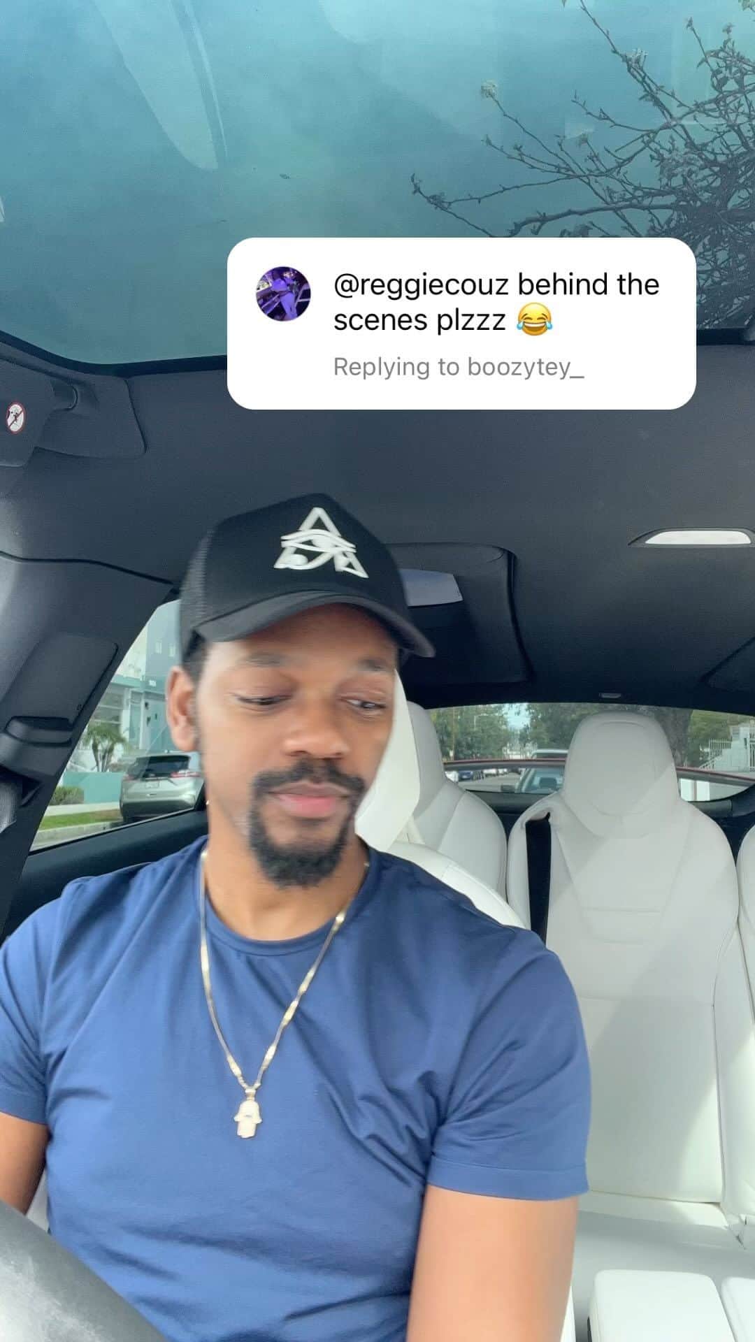 Reggie COUZのインスタグラム：「A lot of y’all asked for it , so here’s the BTS video to my last post 😂😂」