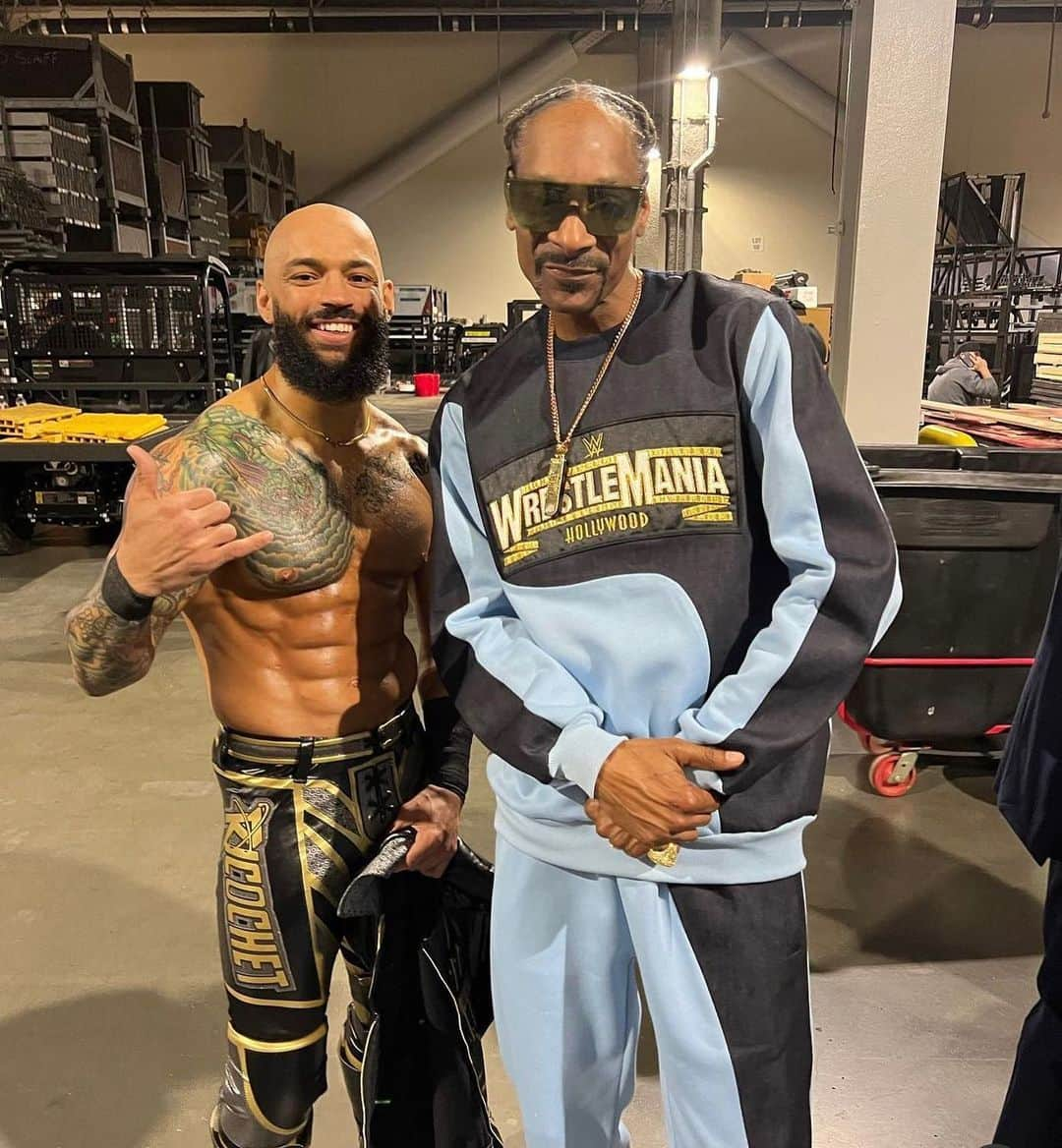 リコシェさんのインスタグラム写真 - (リコシェInstagram)「The HIGHlights of the Night! #wrestlemania」4月5日 5時19分 - kingricochet