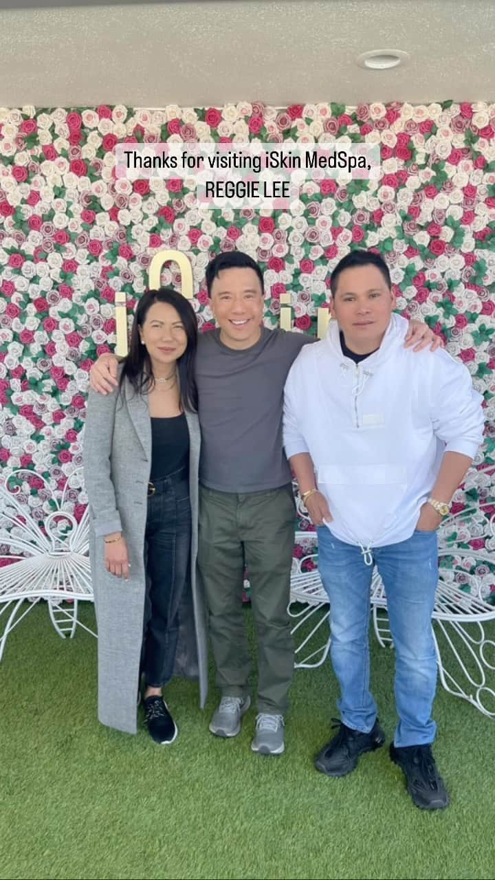 レジー・リーのインスタグラム：「Thank you Fil-Am Hollywood actor, Reggie Lee @mrreggielee for visiting iSkin Medspa.   🔸🔸🔸  𝐵𝑒𝑎𝑢𝑡𝑦 𝑖𝑠 𝑎 𝐿𝑖𝑓𝑒𝑠𝑡𝑦𝑙𝑒. 𝑆𝑘𝑖𝑛𝑐𝑎𝑟𝑒 𝑖𝑠 𝑎 𝐿𝑖𝑓𝑒𝑠𝑡𝑦𝑙𝑒.  iSkin Med Spa Beverly Hills Main Location 8665 Wilshire Blvd, Beverly Hills, CA 90211, USA 424-382-1002  MiSkinMedspa 9227 Haven Ave., Rancho Cucamonga, CA 91730, USA 909-989-8464  support@iskinbeverlyhills.com | (424) 382-1002 | 10 am - 6 pm Mon - Friday / 9 am - 5pm Sat」