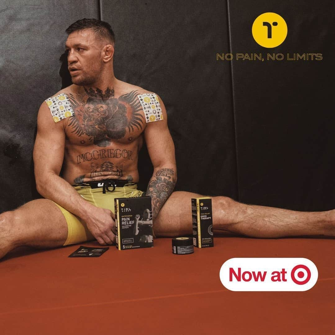 コナー・マクレガーさんのインスタグラム写真 - (コナー・マクレガーInstagram)「My hits are always on @target and now so is @tidlsport 🎯 make sure to find your relief and recovery on the next #targetrun and pick up the all new Heat Therapy Roll On or my personal favorite Cryotherapy Spray 🔥❄️🎯」4月5日 5時52分 - thenotoriousmma