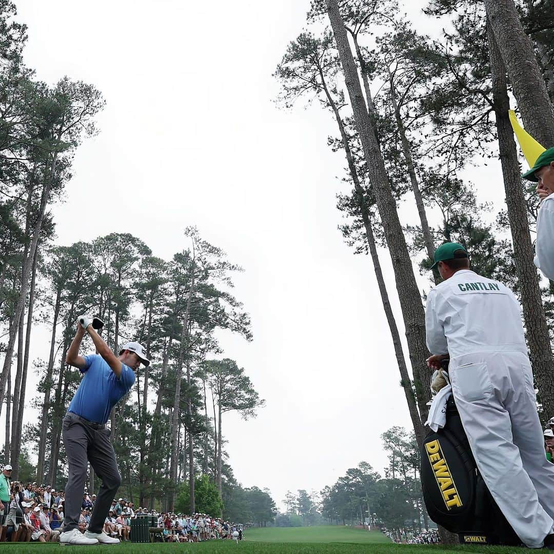 パトリック・キャントレーのインスタグラム：「Tuesday @themasters .」