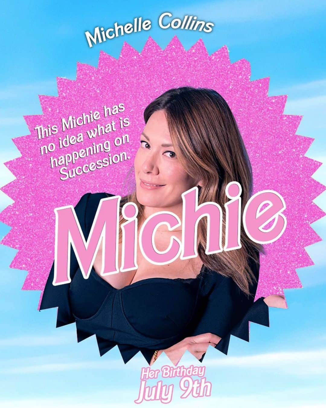 ミッチェル・コリンズさんのインスタグラム写真 - (ミッチェル・コリンズInstagram)「Uchhh I am so SICK of the Barbie memes!!! Unrelated, check out MICHIE in theaters this summer. It’s one movie ticket we will make impossible to return :) #finalsale」4月5日 6時46分 - michcoll