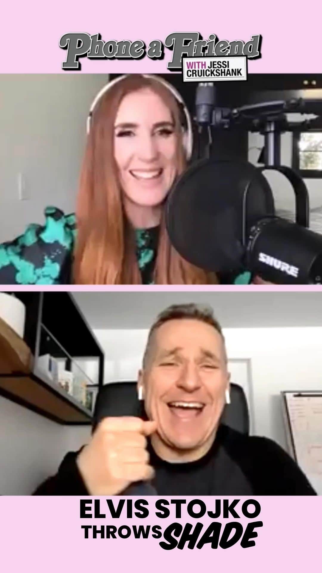 エルビス・ストイコのインスタグラム：「This week on Phone A Friend @elvistojko throws housewives-level shade at Kurt Browning and I am thrilled to be the Andy Cohen for all of it. “BRAS ON ICE” is a 🔥🔥🔥 episode and it’s out now wherever you get your podcasts! #starsonice #elvisstojko #kurtbrowning #canadiancontent」