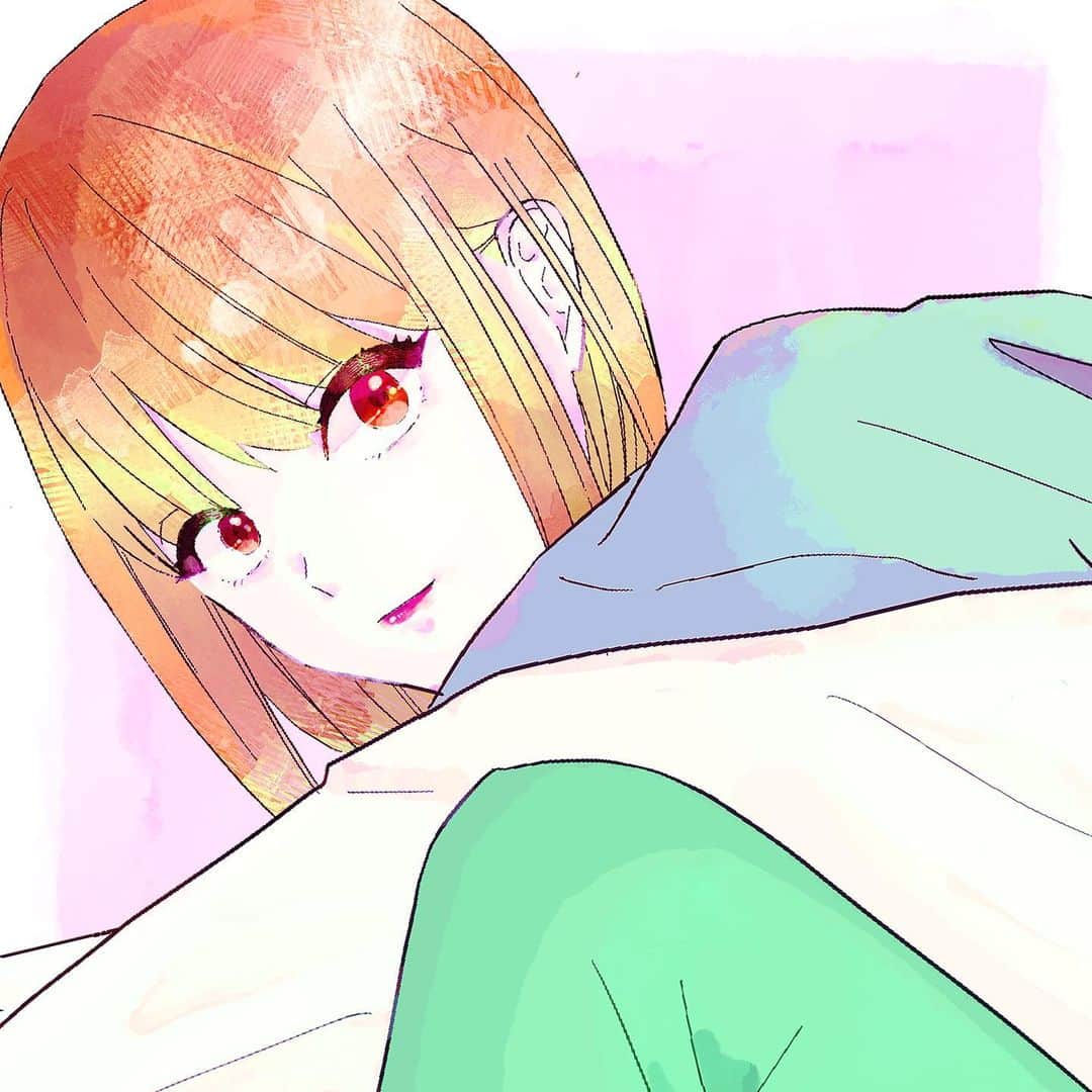 ふみのインスタグラム：「web漫画リリース予定で絶賛執筆中！  「バツでも恋していいですか？（仮）」  #illustration #manga #mangaart #mangagirl #漫画 #マンガ #イラスト #ガールズイラスト」