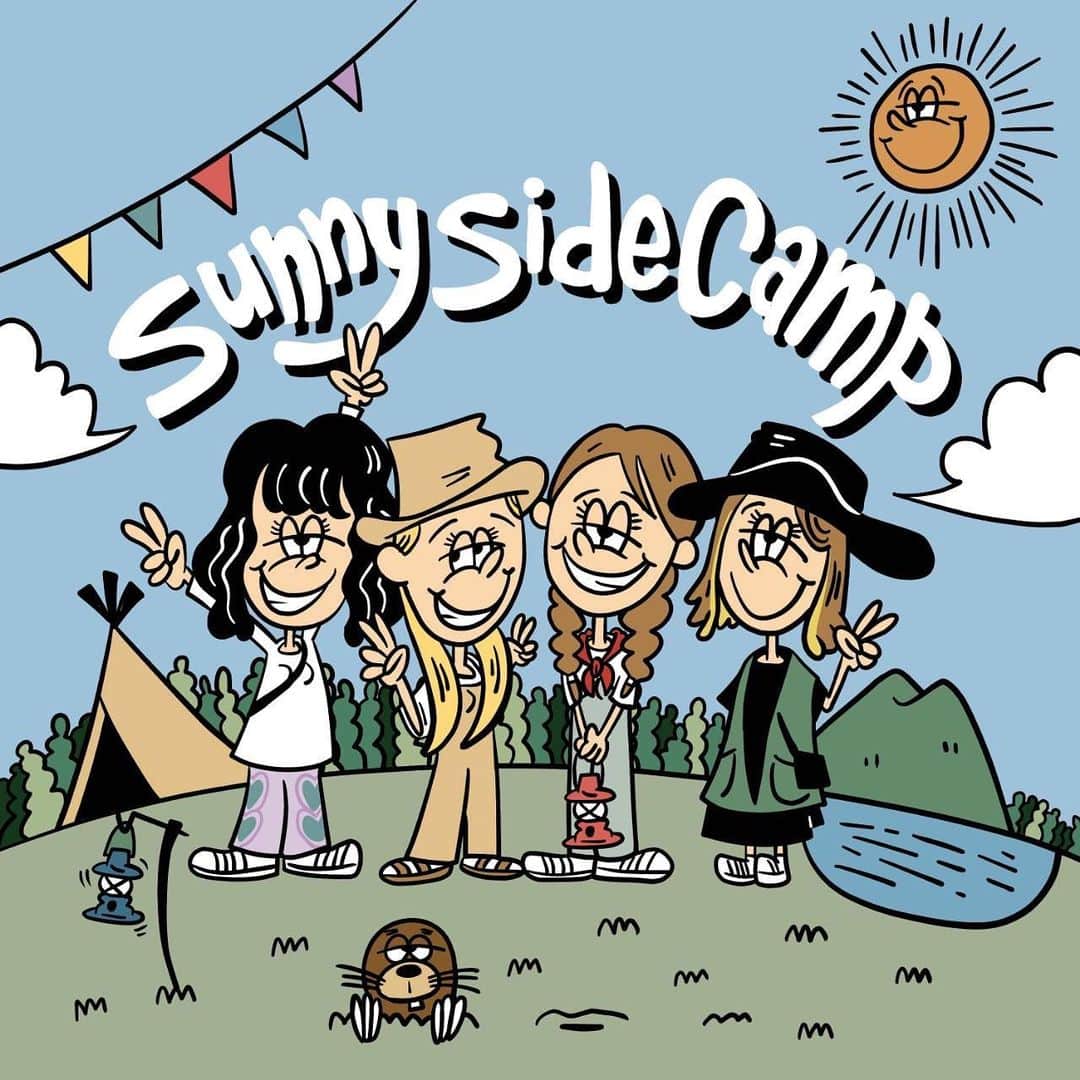 Rihwaさんのインスタグラム写真 - (RihwaInstagram)「《NEWS‼︎》 ガールズキャンプユニット【Sunny Side Camp】を結成しました！☀️  👩🏻👩‍🦰👩‍🦳👩🏻‍🦱 「Hello! We are "Sunny Side Camp"☀️」  本日より、アウトドアシンガーソングライターとキャンプクリエイターによるキャンプユニット"Sunny Side Camp”をスタートします！  メンバーは、Leola, Miyuu, Rihwa, Mikaの仲良し4人です！ 「SSC」って呼んでね！🚐💛☀️  SSCの目標はキャンプイベントを主催すること！🏕✊🌈  個性豊かなメンバーそれぞれが好きな音楽、食、ファッション、車、旅など、それらとキャンプを掛け合わせた楽しいことをこれから沢山発信していきます！☀️  新しくInstagramアカウント、YouTubeチャンネルも開設！ 是非、登録してね！🌷  Instagram: @sunnyside_camp  YouTube: https://youtube.com/@sunnysidecamp  これからSSCでいろんなことにチャレンジしていくので、楽しみにしててね！✨  Sunny Side Camp Members:  🌻Leola🌻 @leola_official   🌸Miyuu🌸 @miyuuamazing   🌼Rihwa🌼 @rihwa_official   🌷Mika🌷 @mikachu_cp   Special thanks! 可愛いイラストは by @chillman024 ☀️🧡🌼🌈  #アウトドア #キャンプ #女子キャンプ #Camp」4月5日 21時00分 - rihwa_official