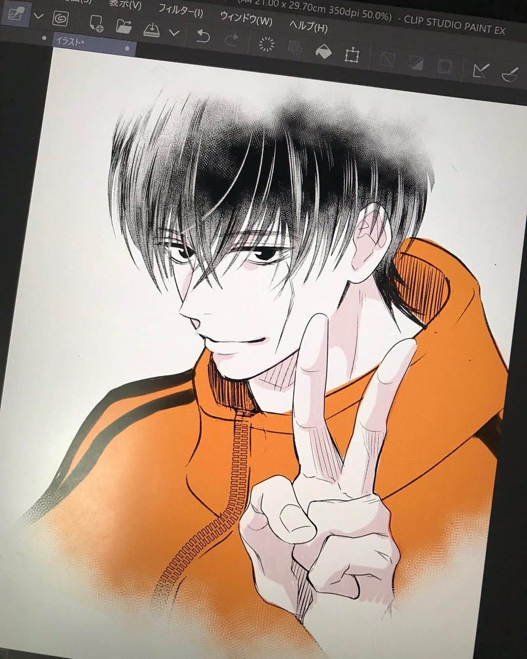 みきもと凜のインスタグラム：「お絵描きシリーズ🌸 （ファンの方のフォローはおすすめしません🙇🏻‍♀️💦）」