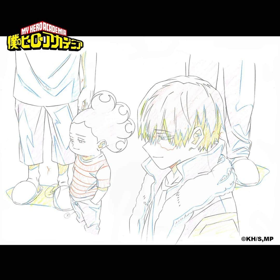 のインスタグラム：「TVアニメ『#僕のヒーローアカデミア 』 6期最終第25話(通算138話)「つながるつながる」から、#轟焦凍 と #峰田実 の原画を公開!  #ヒロアカ #heroaca_a #myheroacademia #season6 #原画  #アニメ #anime #shototodoroki #minorumineta #漫画 #マンガ #堀越耕平 #koheihorikoshi #comic #週刊少年ジャンプ #shonenjump #ヒーロー #HERO #ヴィラン #VILLAIN」