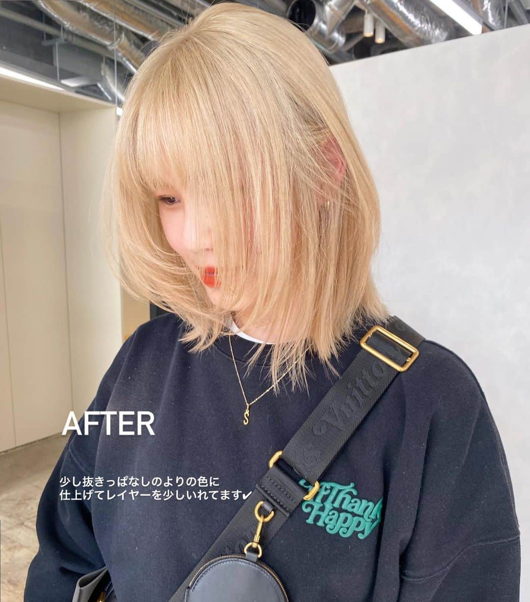 きぬがわひかるさんのインスタグラム写真 - (きぬがわひかるInstagram)「〝bleach technic〟　swipe ➡︎  ※施術は1人行っています  1人塗布の場合、履歴によっては しっかりプロセスを組み立てないと ダメージや仕上がりに大きく差が出てきます✔︎  ペーパーやホイルなどは最小限にして 塗布と放置に時間をとる意識も大切です◎  4月のご予約はほぼ埋まってきてますが5月のご予約も取れるので是非お任せください☺︎  なるべくダメージレスに丁寧にさせていただきますよ🙌🏻」4月5日 21時54分 - hikaru.kinugawa