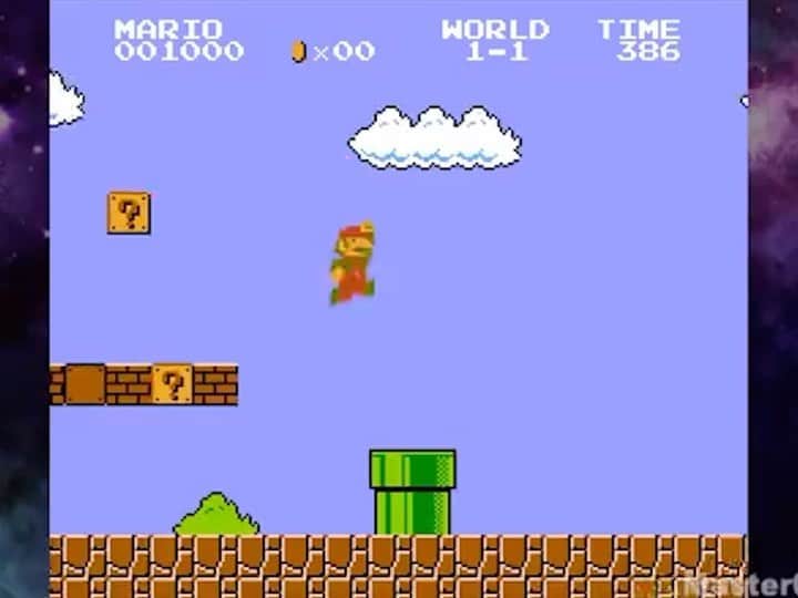 マック・ブレイクのインスタグラム：「It’s crazy what happens to Mario every time he warps.」