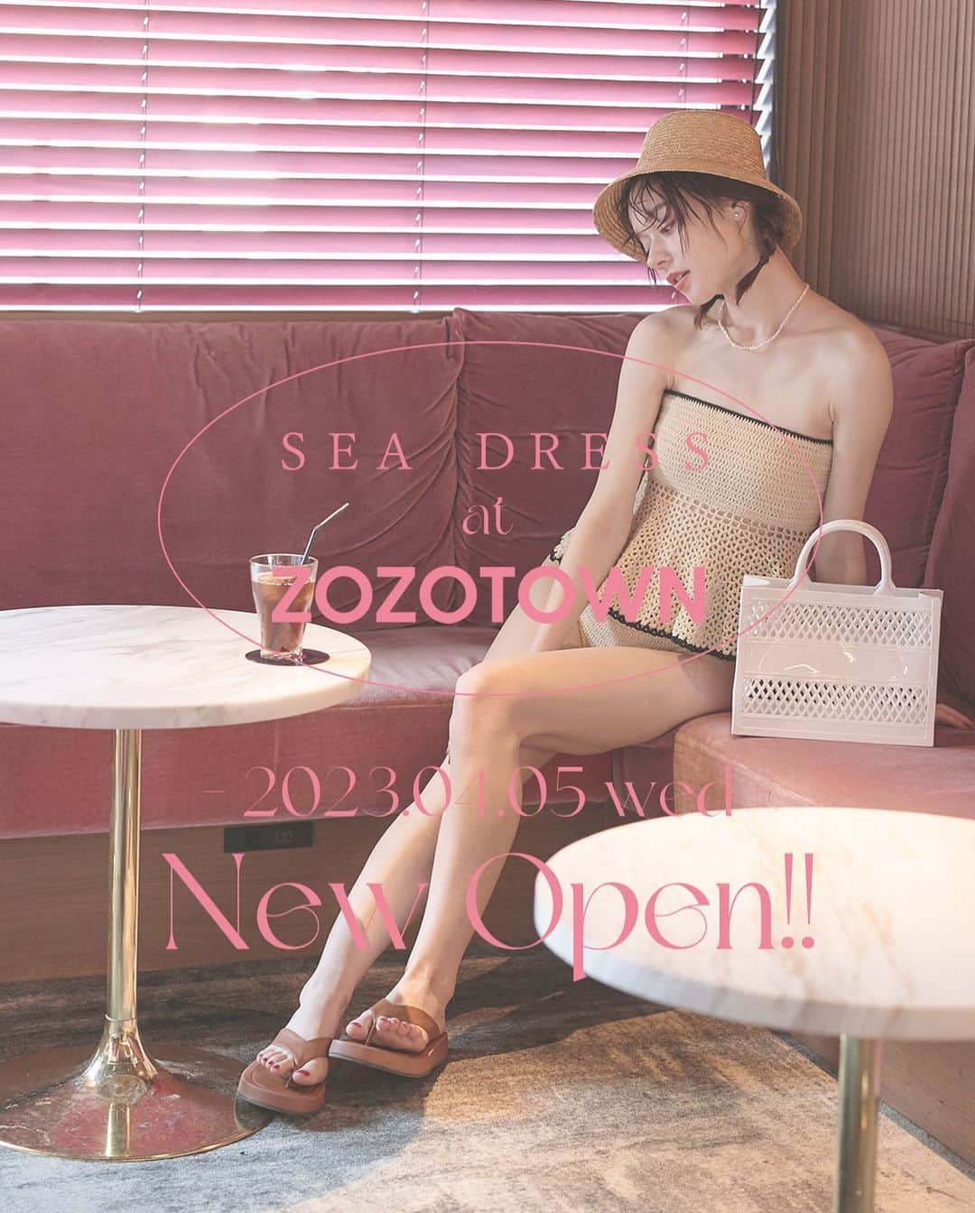 sea_dressさんのインスタグラム写真 - (sea_dressInstagram)「◆news!  2023.04.05 wed 12:00～ SEADRESS at ZOZOTOWN New Open！  SEADRESSは姉妹ブランド「titivate」としてZOZOTOWNで展開しておりましたが 本日、2023年4月5日(水)12時より単独出店を行います。  お得なイベントはZOZOTOWNにてご確認ください！ セール情報をいち早くチェックできる「お気に入りショップ登録」がおすすめです♡ 今後ともSEADRESSをよろしくお願いいたします✨  ショップURL PC https://zozo.jp/shop/seadress/ SP https://zozo.jp/sp/shop/seadress/ ▶ハイライト“ZOZOTOWN”からURLに以降できます✈  #SEADRESS #シードレス #onlineshop #swimwear #bikini #水着 #スイムウェア #プチプラ #ファッション通販 #スイムウェア通販 #大人水着 #水着コーデ #水着通販 #2023ss #パフスリーブ #トレンド水着 #リゾートウェア #ラッシュガード #リゾート #女子旅 #春コーデ #ハイウエストビキニ #ペプラムビキニ #レースビキニ #国内旅行 #海外旅行 #沖縄旅行 #体型カバー水着 #ニットビキニ #バックリボン」4月5日 13時30分 - seadress_official