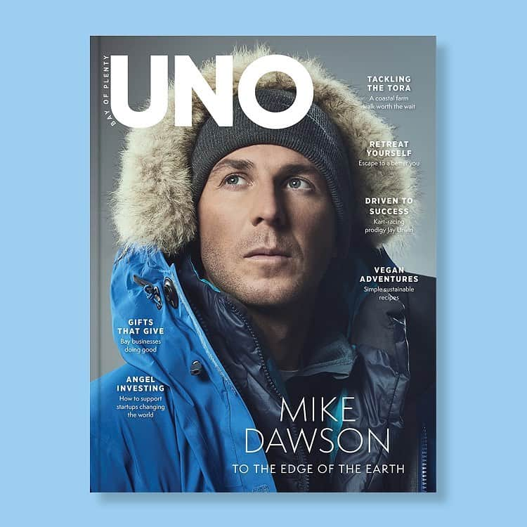 マイケル・ドーソンのインスタグラム：「It was a fun day shooting with the OG @graememurraynz for the cover of @unomagnz - The local lifestyle magazine - the story is all about skiing to the South Pole, life in Okere and just general banter. Go buy the magazine and read the article 😂  Mag Editor @thisishayleybarnett Studio Space @suburbia.nz Hair & Makeup @desireeostermanmakeup」