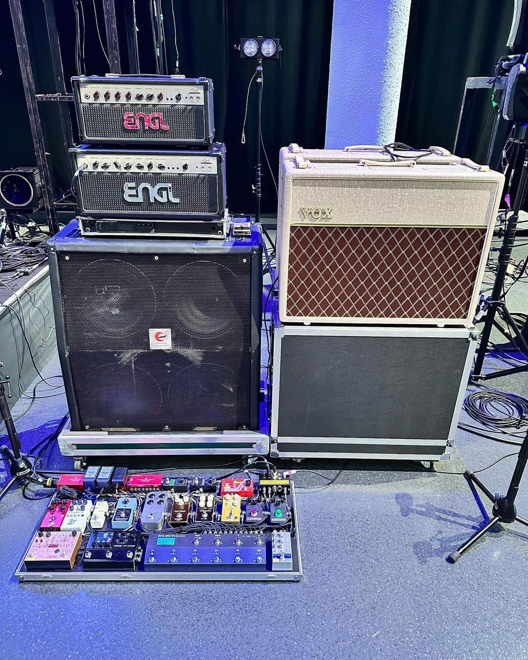 椎名未緒さんのインスタグラム写真 - (椎名未緒Instagram)「2023.04.01 EX THEATER ROPPONGI  shiiinamio's equipment  #VOX #AC30 #ENGL #ideasoundproduct  #ideaTBX #Freethetone #VEMRAM #JanRay #REVV」4月5日 13時54分 - shiinamio_ig