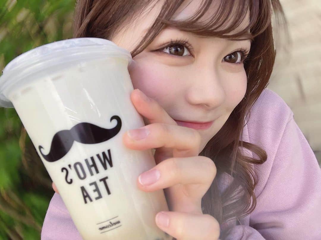 熊谷真里（まりくま）さんのインスタグラム写真 - (熊谷真里（まりくま）Instagram)「⁡ ⁡ 至福のひととき🧋♡ みんなもタピオカすきー？？ ⁡ ⁡ ⁡ ⁡ ⁡ ⁡ ⁡ ⁡ ⁡ ⁡ ⁡ いつもいいね＆コメントありがとうございます🧸🎀 ⁡ ⁡ ⁡ ⁡ #まりくま  #フーズティー #whostea #whosteaアンバサダー #タピオカ #タピ活 #タピオカ巡り #POP #Popteen #instafood #instadaily」4月5日 15時38分 - maritsupe0208