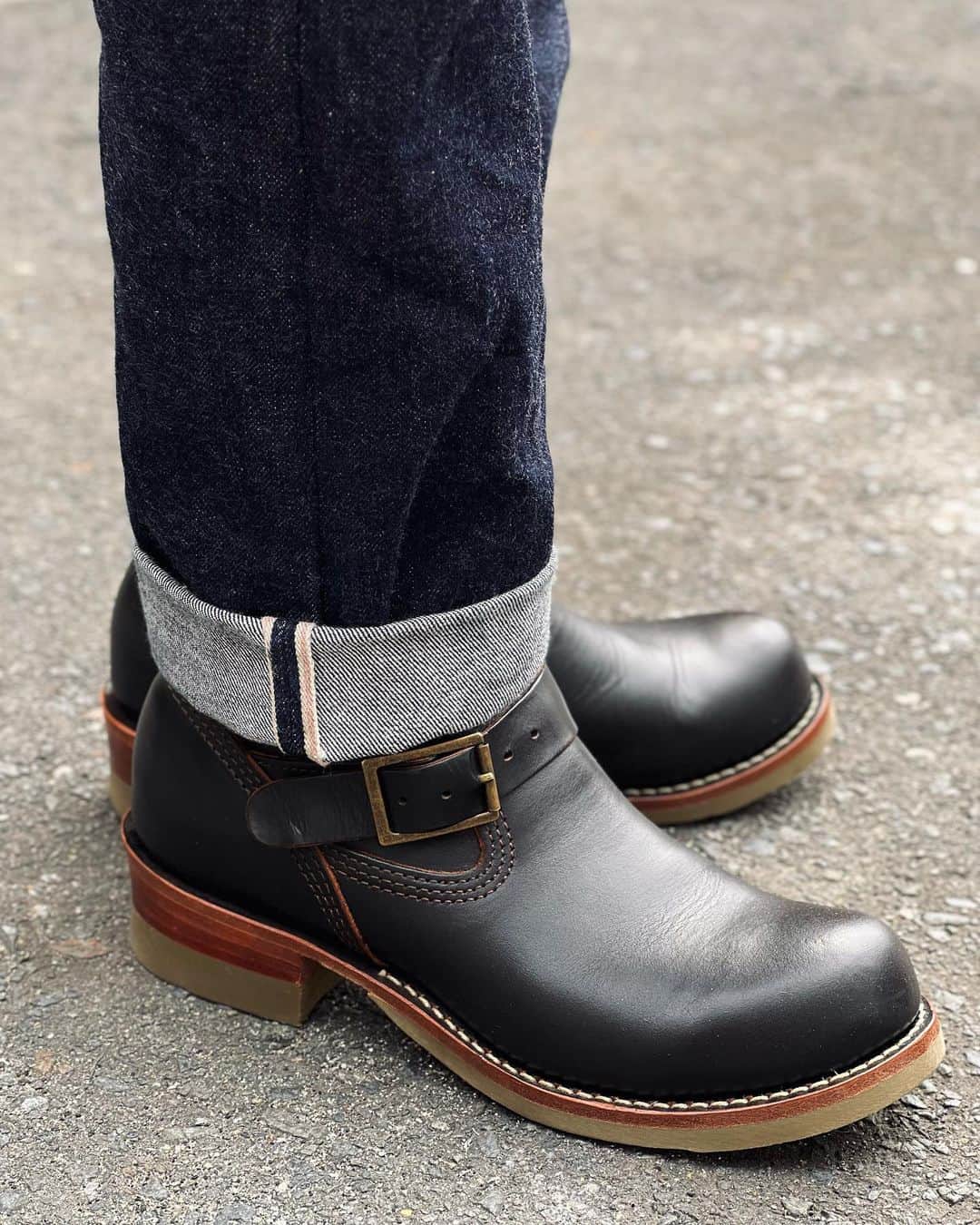 のインスタグラム：「My WESCO! "1939's BKH Boss"  #westcoastshoecompany #wesco #wescoboots #1939 #boss #horsehide #since1918 #100YEARS #oregon #portland #scappoose #madeinUSA🇺🇸 #osaka #wescojapan #tokyo #wescoebisu #wescosetagaya」