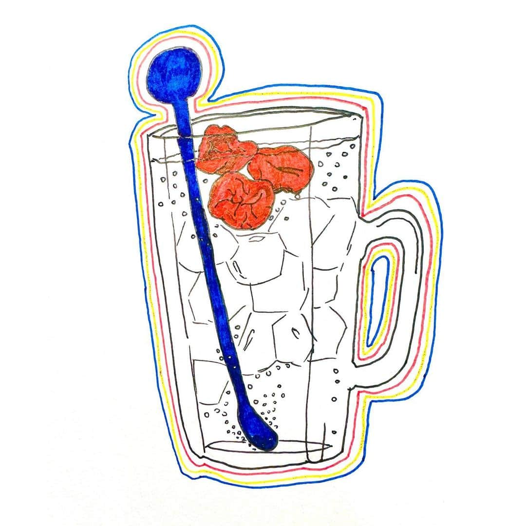 堀之内大介さんのインスタグラム写真 - (堀之内大介Instagram)「好きな飲み物 #梅干しサワー」4月5日 16時52分 - horinouchi_bbb