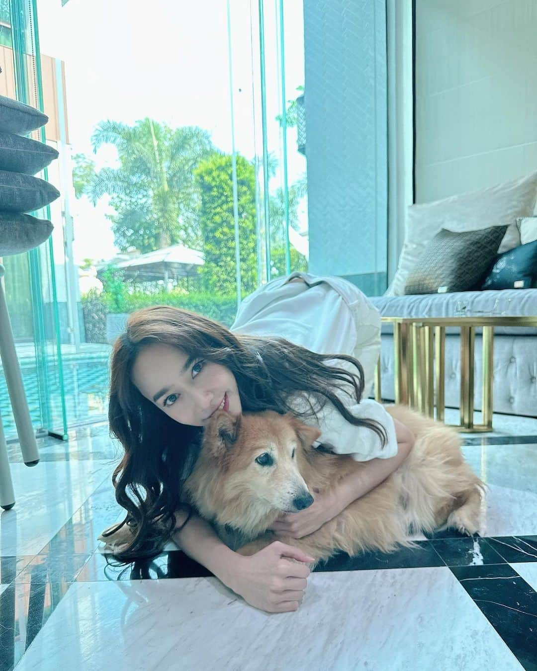 アム・パチャラパーのインスタグラム：「ดูงอนๆนะ😁❤️」
