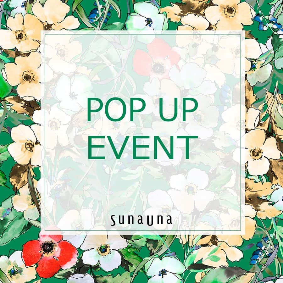 のインスタグラム：「2023　Spring&Summer のPOP UP EVENT 店舗の第4弾が決定いたしました！   たくさんのお客様からの 「スーナウーナの商品を店舗で実際に手に取ってお買い物がしたい！」 というお声にお応えし、期間限定POP UP EVENTを開催いたします。  ■開催期間：4/12（水）～4/18（火） ■開催店舗：大丸梅田店　6F　クードシャンス内 ■TEL：06-4797-1654  ■開催期間：4/13（木）～4/23（日） ■開催店舗：京王百貨店　新宿店　3F　アンタイトル内 ■TEL：03-5321-8518  期間中、店舗でご購入いただいた方にワールドプレミアムクラブポイントが10倍になるキャンペーンを開催いたします。  実際に、商品を見ていただき、ご試着いただける貴重な機会です。  皆様のご来店を心よりお待ちしております。」
