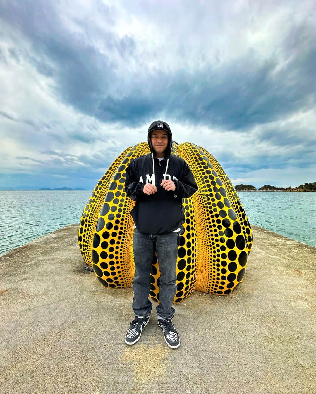 Juniorのインスタグラム：「直島🙆‍♂️  #直島」