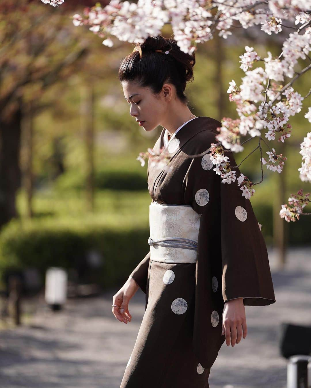 森星さんのインスタグラム写真 - (森星Instagram)「Visiting Tōji temple in Kyoto 🌸  wearing @shokurakuasano by @asaasaaasaa  photographer @tokio_kid  Special thanks to @yoshie.816」4月5日 18時16分 - hikari