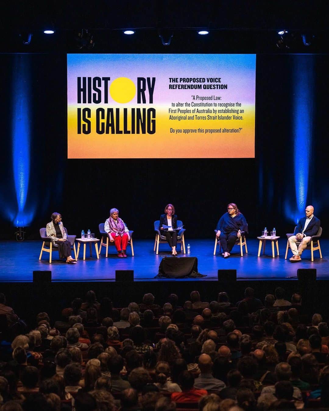 デビッド・ポーコックのインスタグラム：「Thanks to everyone who joined us on Friday night. A special thank you to Aunty Pat Anderson AO, Aunty Violet Sheridan, Professor Megan Davis and our host, Virginia Haussegger AM.   If you'd like to watch or share the conversation it's linked in my bio/below.」