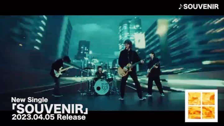 BUMP OF CHICKENのインスタグラム：「2023/4/5 Release New Single「SOUVENIR」  #SOUVENIR #クロノスタシス #窓の中から」