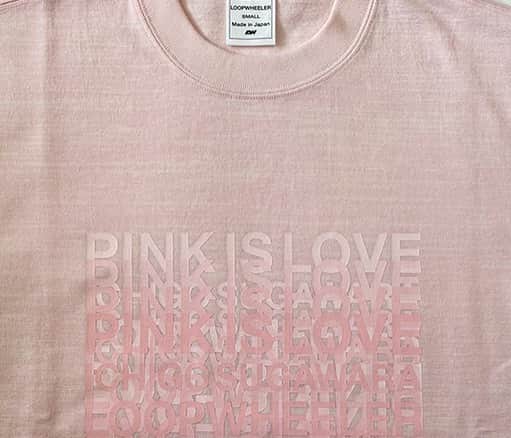 ループウィラーさんのインスタグラム写真 - (ループウィラーInstagram)「PINK IS LOVE 菅原一剛写真展 記念Tシャツ 4/7より3店舗で発売開始です。 . . #菅原一剛  #菅原一剛pinkislove写真展」4月5日 19時40分 - loopwheelerss