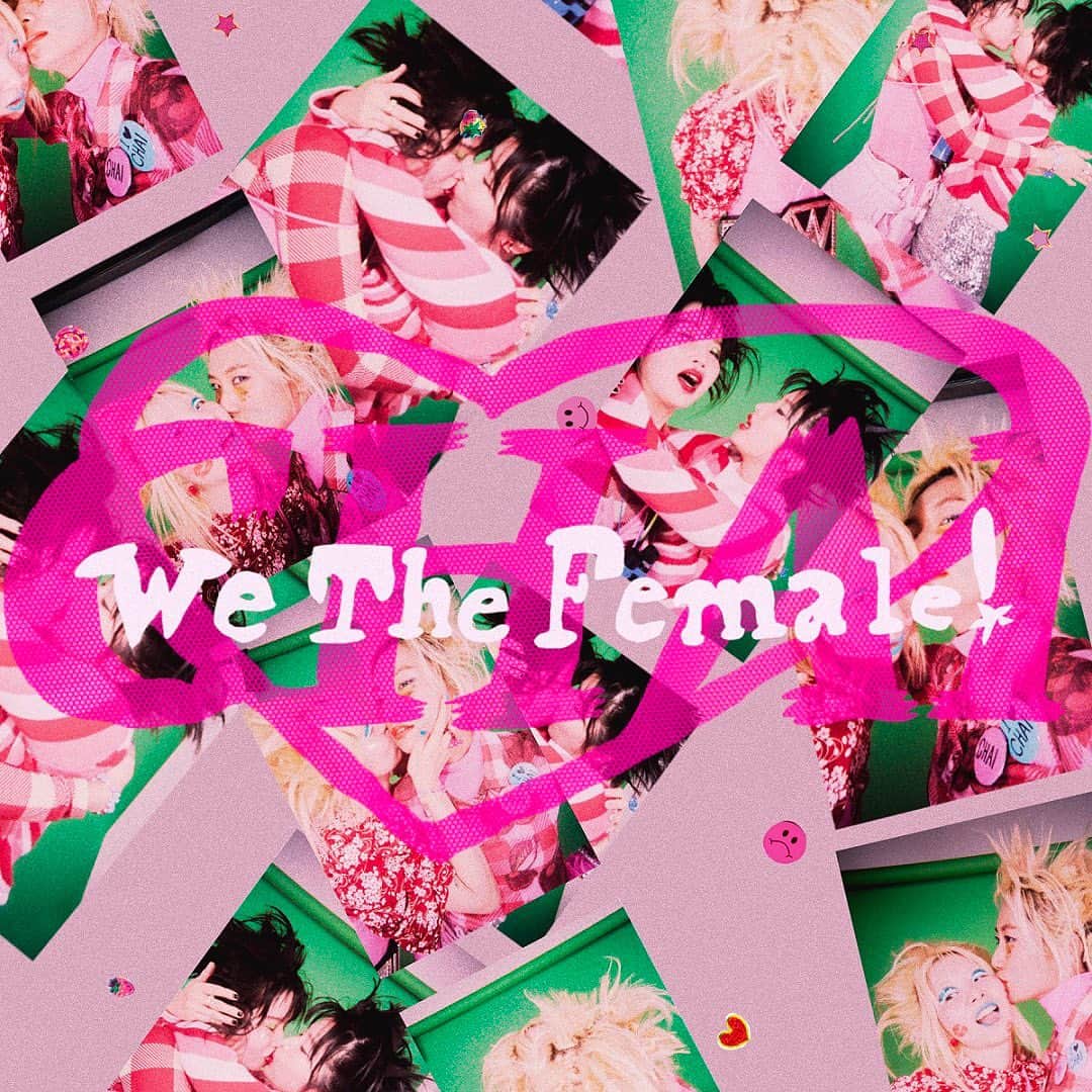 ソニー・ミュージック洋楽さんのインスタグラム写真 - (ソニー・ミュージック洋楽Instagram)「CHAI　最新曲「We The Female!」本日リリース！ . 「We The Female!」は、アメリカにてレコーディングされ、世界で評価されるCHAIのハイクオリティなサウンドワークをいかんなく発揮した楽曲🎶 楽曲の仕上がりはクールである一方で、込められた「私は人間だ！」というメッセージはエネルギッシュで、セルフエンパワーメントを提示し続けるCHAIというアーティストとしての 進化が感じられる作品に仕上がっています。 . ミュージック・ビデオも本日公開🎥 「チャイ直伝傑作映像集」と題された架空のバラエティ番組という設定で、メンバーのぎこちないダンス・シーンからクールな演奏シーンなどを織り交ぜた、 日本ならではのテレビ・カルチャーをオマージュしたコンセプトになっており、楽曲の独創的な展開にもマッチしたテンポ感満載な内容。 CHAIのカラフルな世界観とキャラクターがショーケースされている内容になりました✅ . この楽曲は 専門学校 モード学園（東京・大阪・名古屋）2023年度新TVCMソングにもなっているのでチェックしてね✨ . #CHAIband #newsong #newvideo #CHAIWeTheFemale #NEOかわいい」4月5日 20時10分 - sonymusic_jp