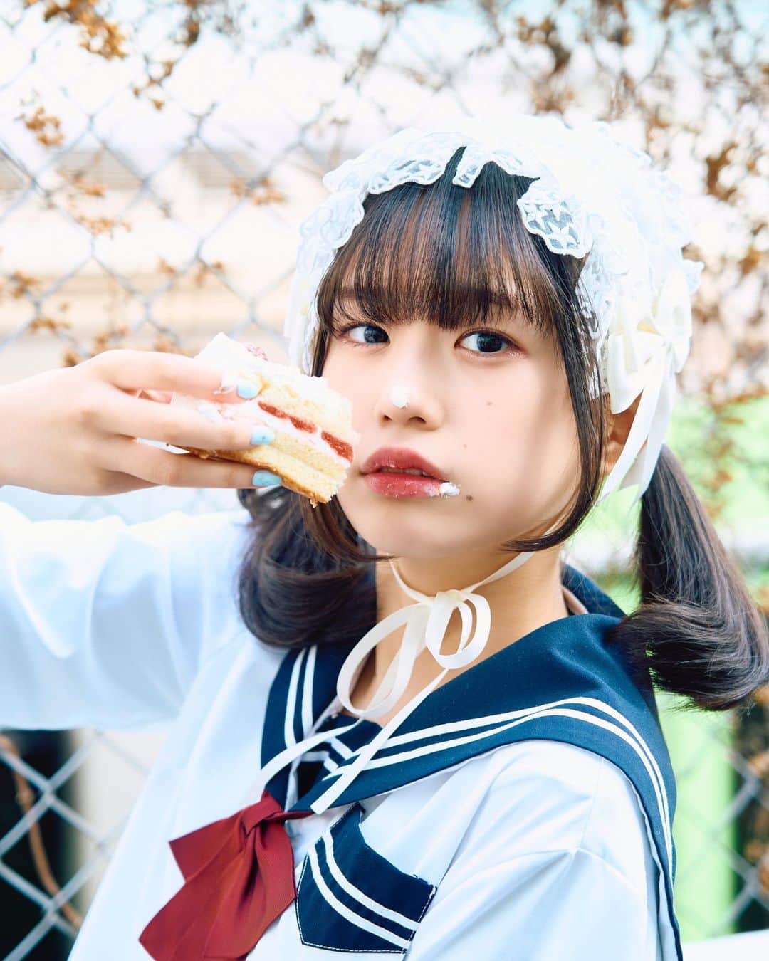 小久保柚乃のインスタグラム：「・  🍰  #私立恵比寿中学 #エビ中 #小久保柚乃」