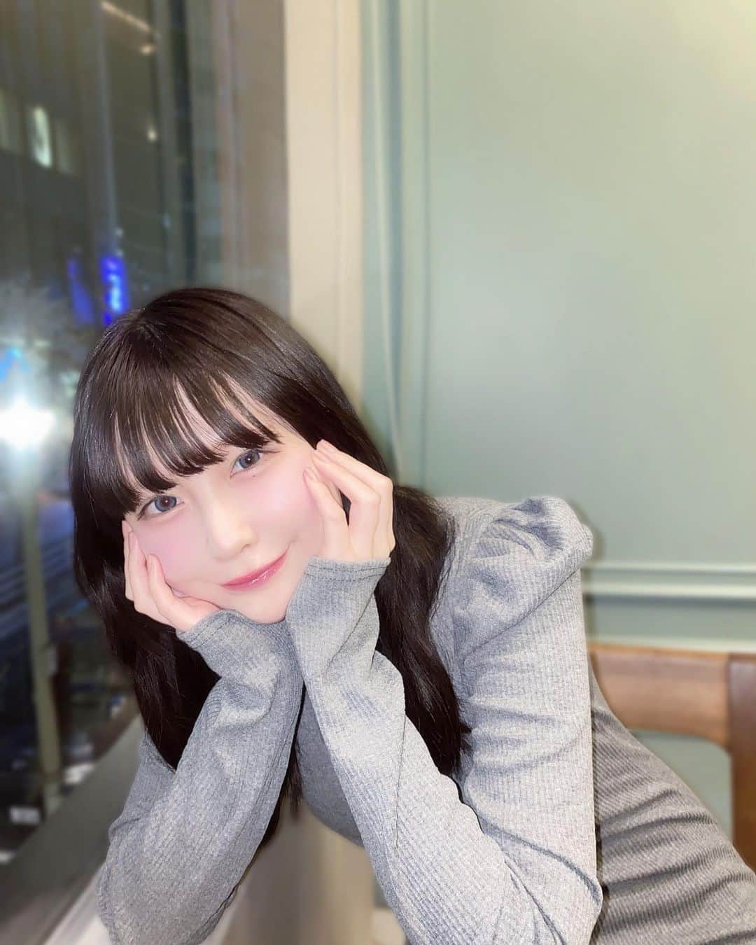 宮内凛さんのインスタグラム写真 - (宮内凛Instagram)「. . めずらしくカラコン青にしてみた💙」4月5日 20時47分 - miyauchi_rin