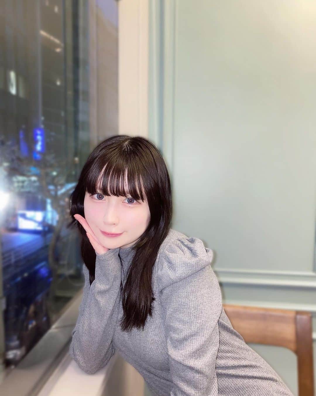 宮内凛さんのインスタグラム写真 - (宮内凛Instagram)「. . めずらしくカラコン青にしてみた💙」4月5日 20時47分 - miyauchi_rin