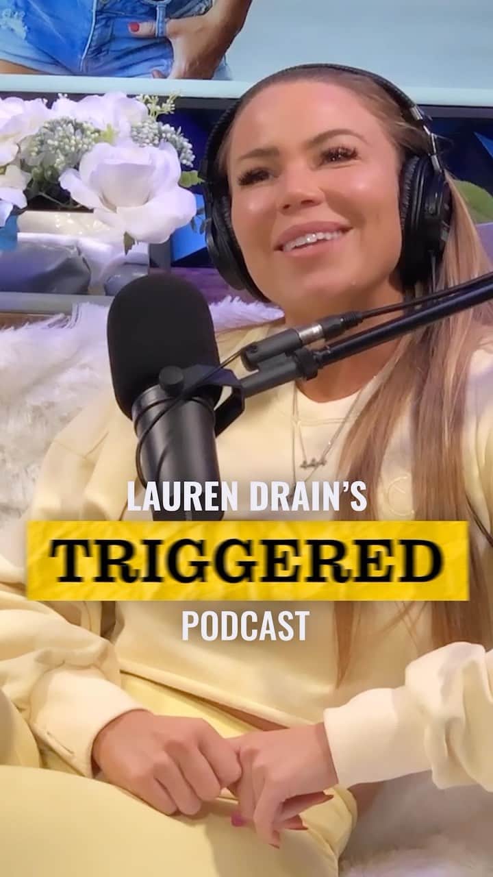 Lauren Drain Kaganのインスタグラム：「WELCOME to my Podcast “Triggered” - where well get into the nitty gritty of being triggered in life, related to mental health, online trolls, and more taboo or controversial topics. See the link on my stories to watch & listen! 🎧」