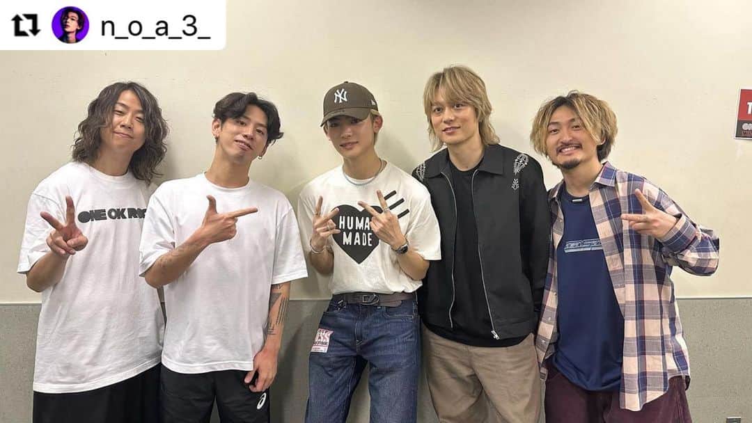 ONE OK ROCK WORLDのインスタグラム
