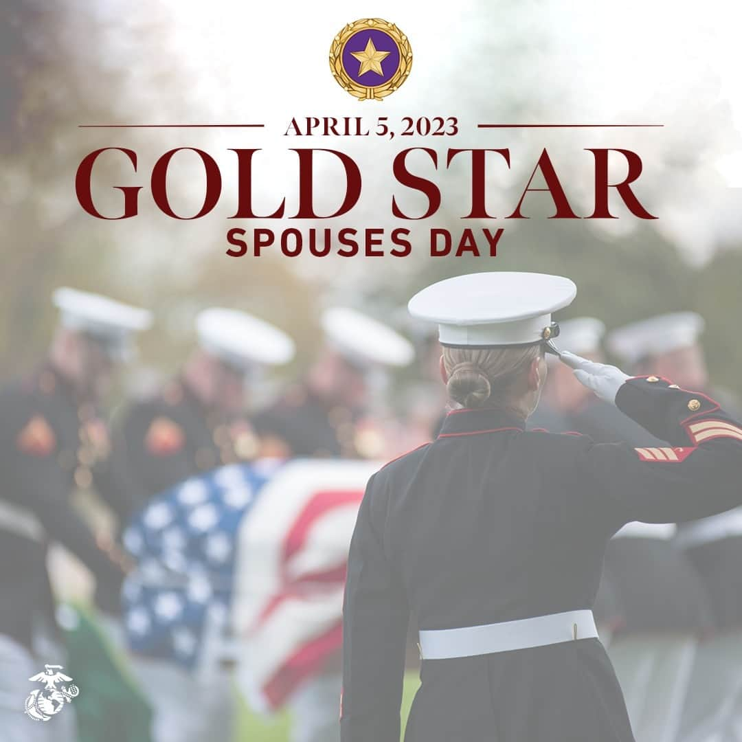 アメリカ海兵隊さんのインスタグラム写真 - (アメリカ海兵隊Instagram)「Every year, the 5th of April is recognized as Gold Star Spouses Day, honoring the surviving loved ones of those who gave the last full measure of devotion in service to our country.  To the spouses of those lost service members, we also recognize your sacrifice, as both have served and supported the nation.   Semper Fidelis.   #GoldStarSpousesDay #Marines #SemperFidelis」4月5日 22時34分 - marines