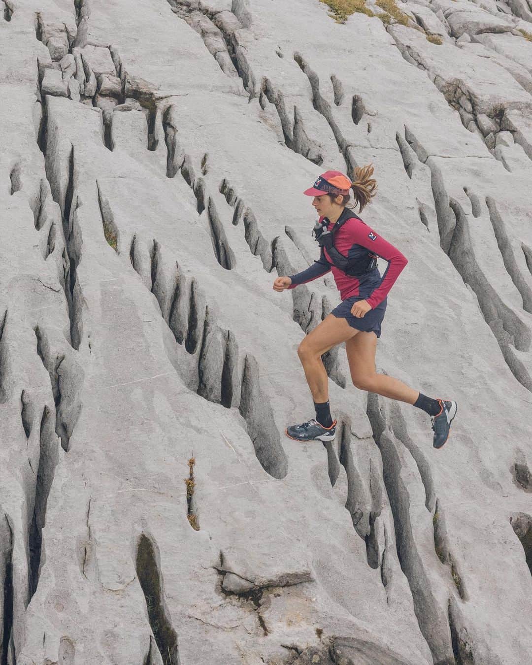 ミレーのインスタグラム：「💥 Discover the TRILOGY SKY collection.   Designed to accompany all practitioners of sky running, for those who seek performance, durability & lightness.  UP FOR ANYTHING. . . . #MILLET」