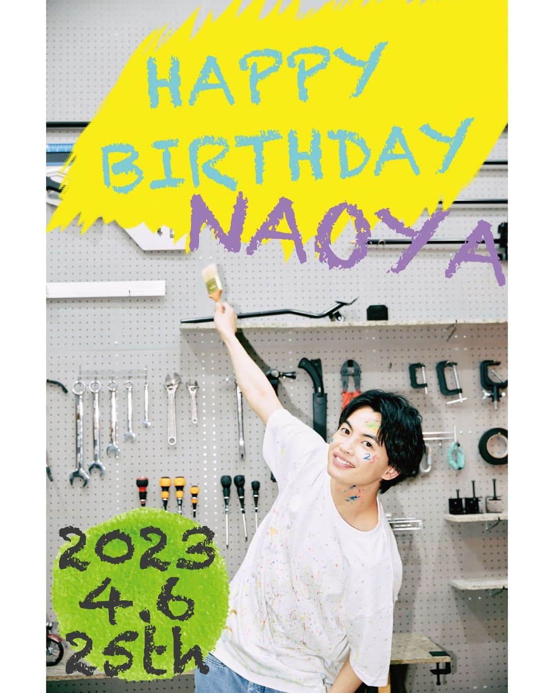 EBiSSHさんのインスタグラム写真 - (EBiSSHInstagram)「🎉Happy Birthday NAOYA🎉  #Happy_NAOYA_Day🎂」4月6日 0時00分 - onenonly_tokyo