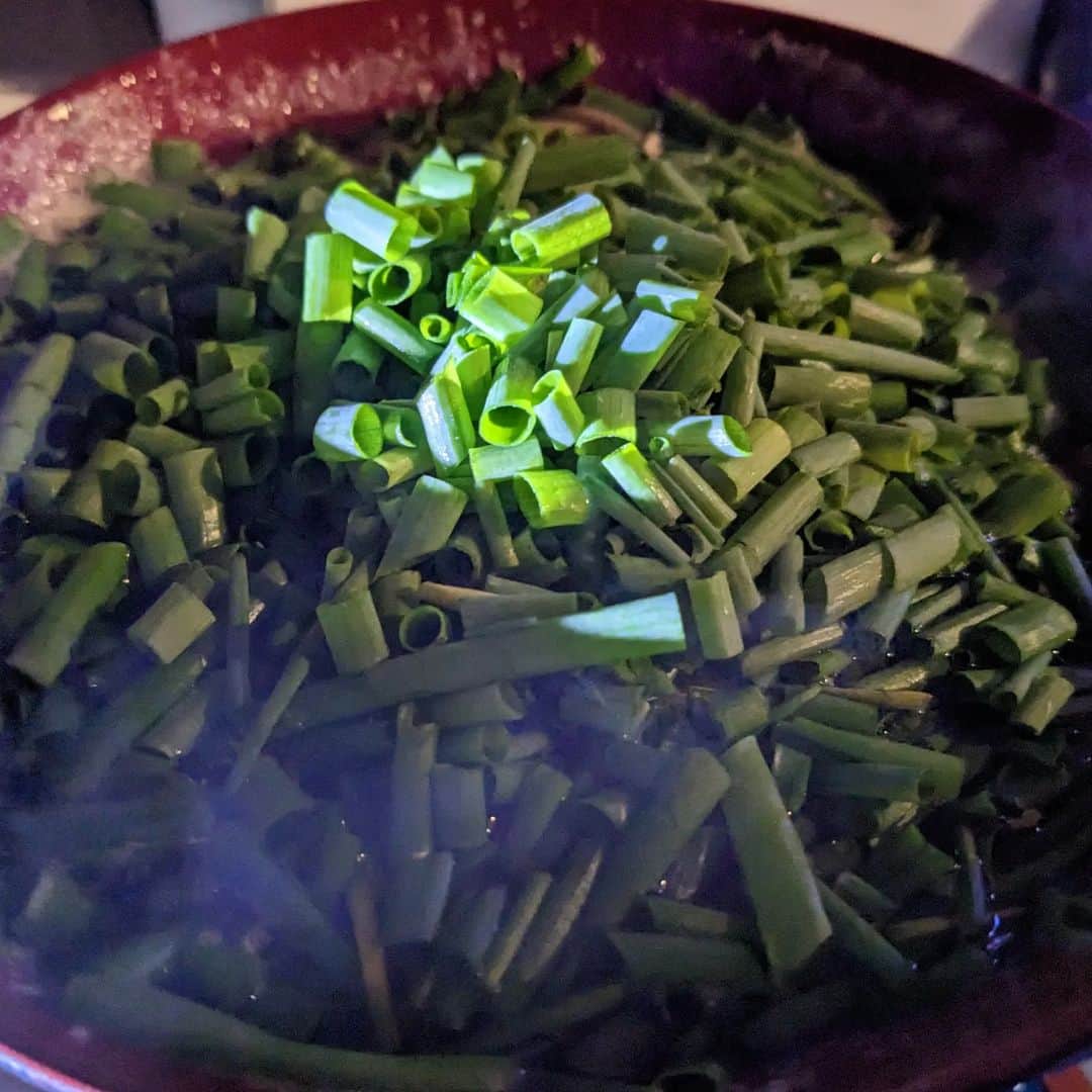 杉作J太郎のインスタグラム：「きゃりーオーバーねぎ蕎麦（オリジナル）」