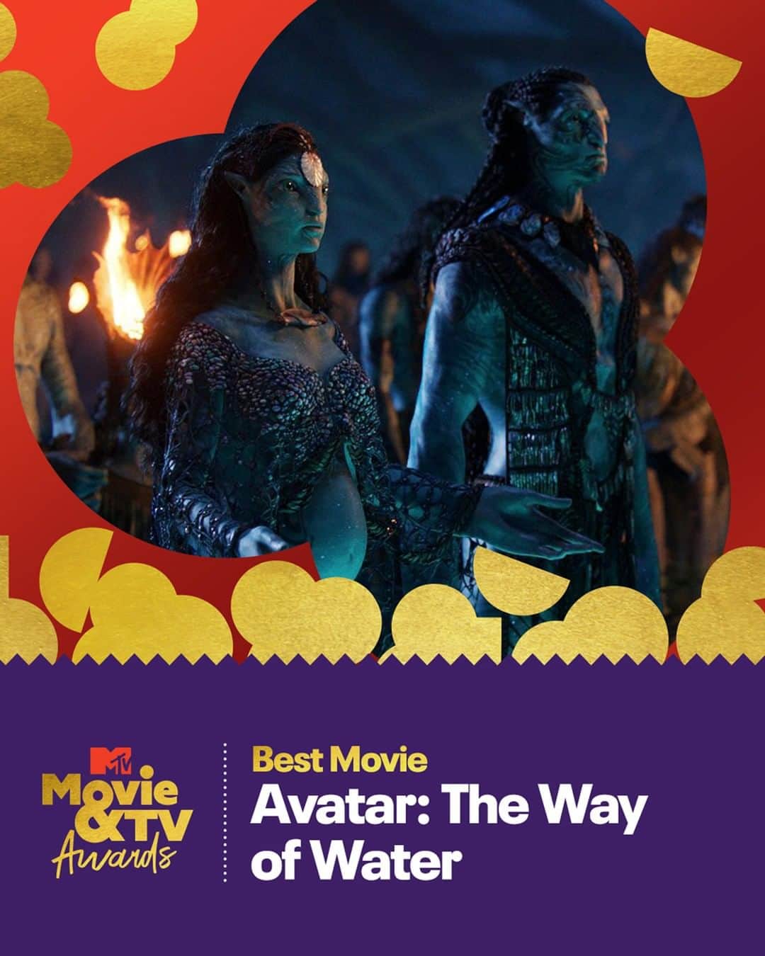 MTVさんのインスタグラム写真 - (MTVInstagram)「IT’S TIME TO VOTE for the 2023 MTV Movie & TV Awards – starting with Best Movie 🍿  ⭐️ Avatar: The Way of Water ⭐️ Black Panther: Wakanda Forever  ⭐️ Elvis ⭐️ Nope ⭐️ Scream VI ⭐️ Smile ⭐️ Top Gun: Maverick  Pop on over to vote.mtv.com to vote every day – then see who wins during the #MTVAwards on May 7th!」4月6日 1時00分 - mtv