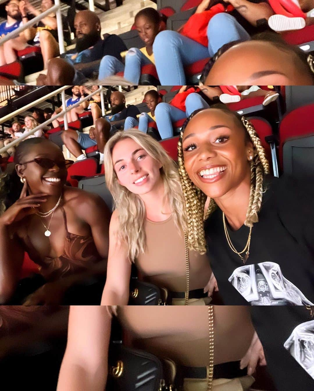 デズリー・ヘンリーさんのインスタグラム写真 - (デズリー・ヘンリーInstagram)「#SWIPE Last night at the @houstonrockets 🏀 home game was a vibe!!!   We couldn’t come all the way out here and not support the home team in their last home game of the season 🙌🏿🔥🔥  #NBA #Basketball #HoustonRockets #Potd #Ootd #Bhfyp #Houston #Texas」4月6日 1時49分 - desiree_lh