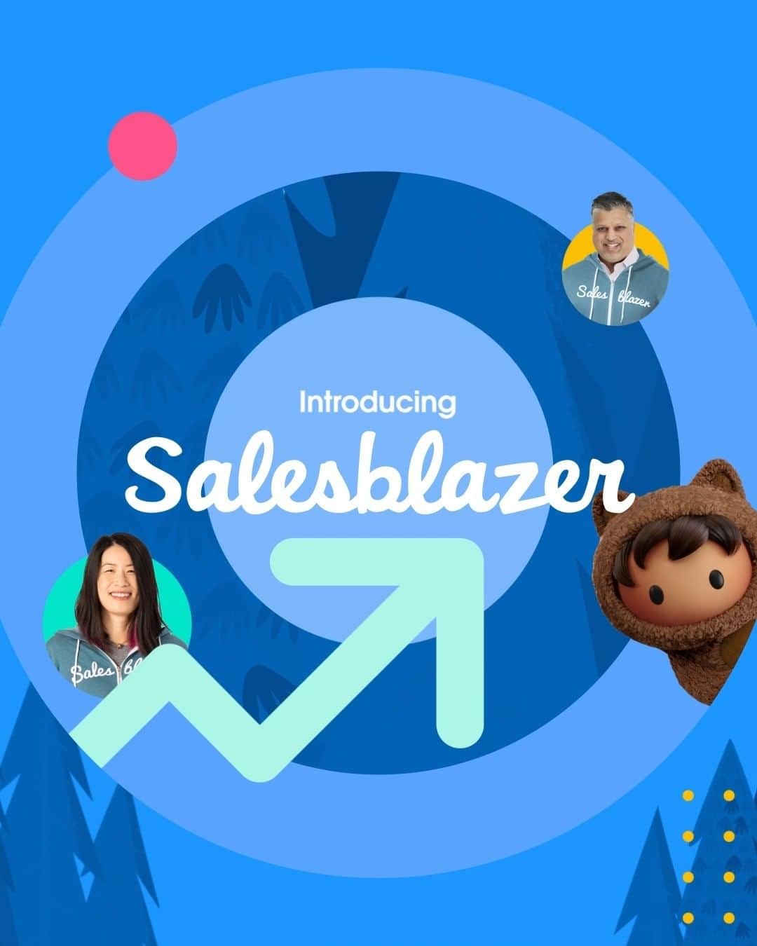 Salesforce のインスタグラム：「Become part of the #Salesblazer movement, where sales excellence drives company excellence. Tap the link in bio to learn more.」