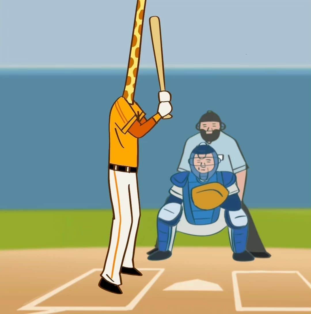 keigoのインスタグラム：「⚾️ #illustration #baseball」