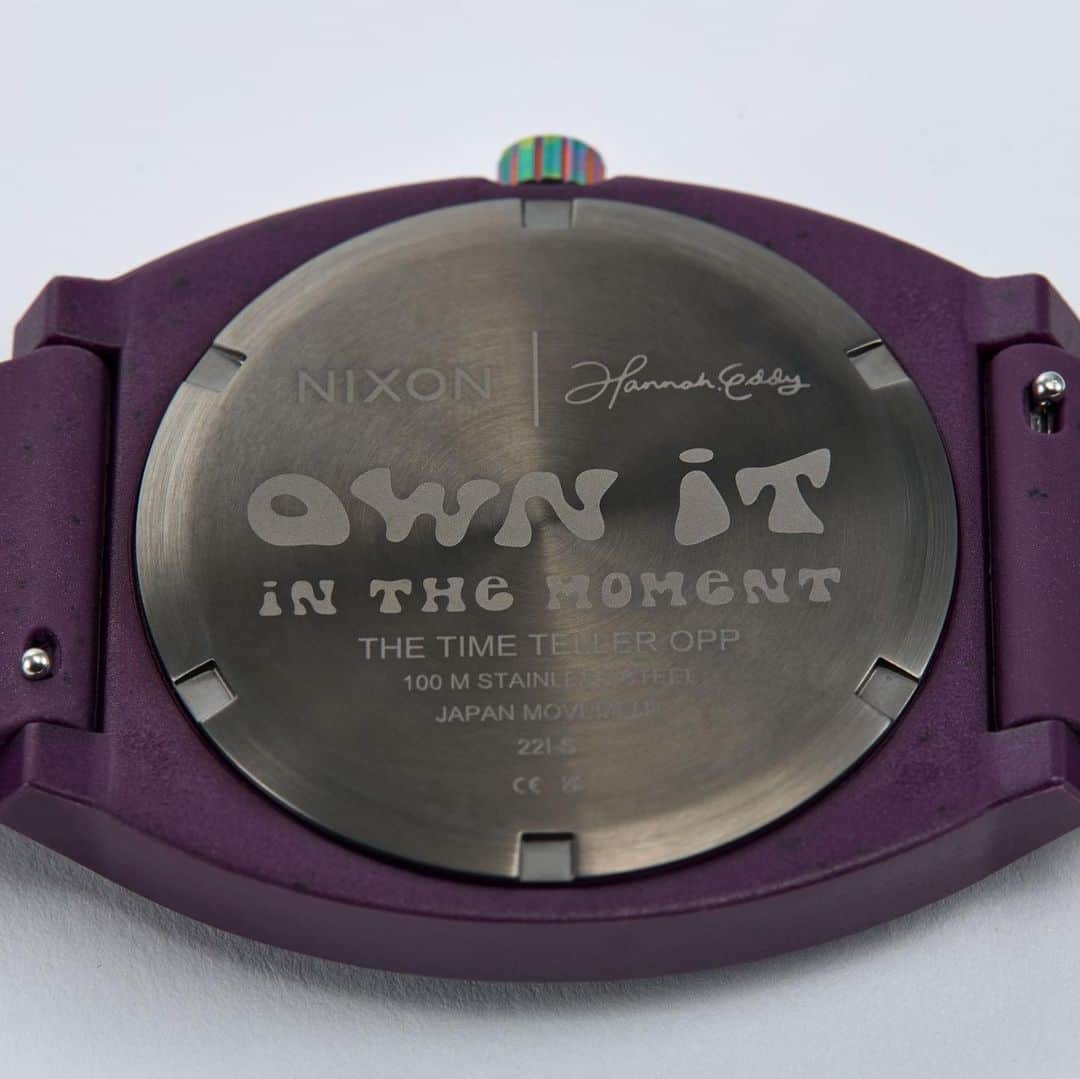 ニクソンさんのインスタグラム写真 - (ニクソンInstagram)「Hannah Eddy found a proper canvas for her artistic expression.   Reducing waste from the environment, the case of the #Nixon Time Teller OPP is made with Other People’s Plastic. Plus, the upgraded performance band with quick-release is up for adventure.   Hit the link in our bio to view the entire @hannaheddyart collection.」4月6日 2時12分 - nixon