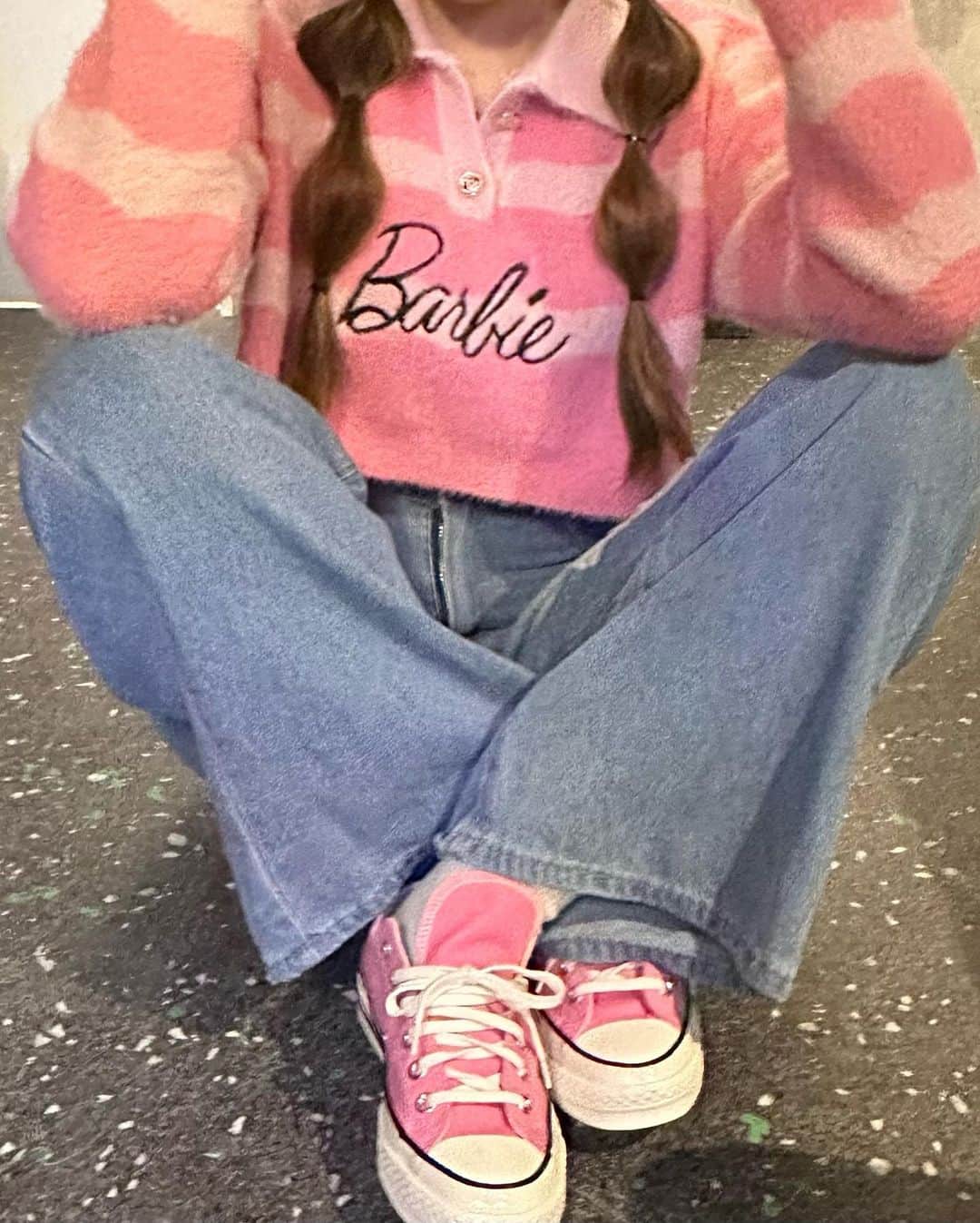 AYANOさんのインスタグラム写真 - (AYANOInstagram)「pinkちゃんday でした🎀💕💓💗  この歳になってくると 派手な色着る時 ちょっと大丈夫かなーって 何回も着替えてしまうんだけど まーいっかwって なってでかけるw #Barbie #pinkcode  #腹チラ #へそ出し #fukuokagirls  #asidngirl #fukuoka #fuk #18k #followplease #좋아요반사 #팔로우#패션#선물 #일본#뷰티#뷰티스타그램 #アクセサリー」4月6日 2時39分 - ayanon_desu13